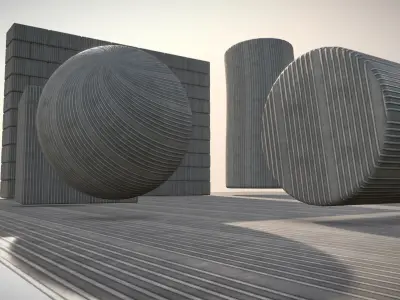 Tactile Warning Surface 2 - Texture Set  25 Texture