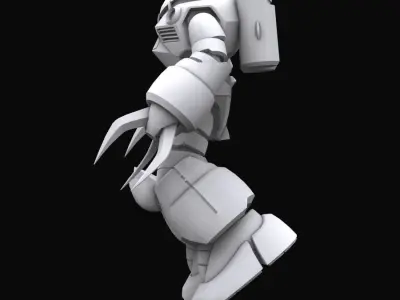 Gundam mobile suit MSM07 ZGOK model 3D model