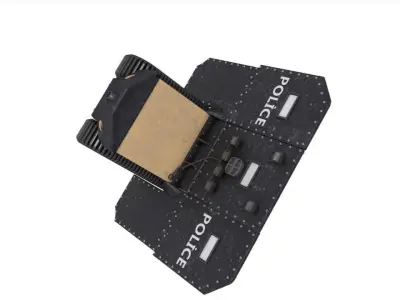 SWAT-Bot tank 3D model