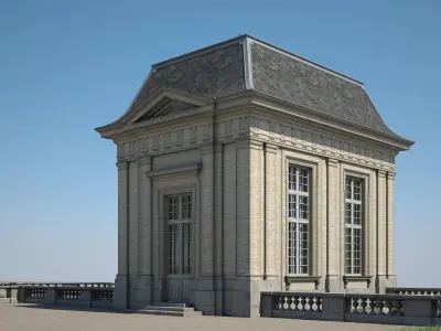 Classical Building I 3D model