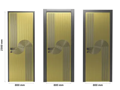 Modern doors 3D model