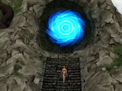 The Portal 3D model
