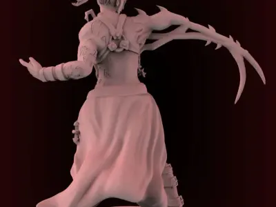 Accursed Mutant Of Space pack x2 miniatures 3D print model p2 3D print model