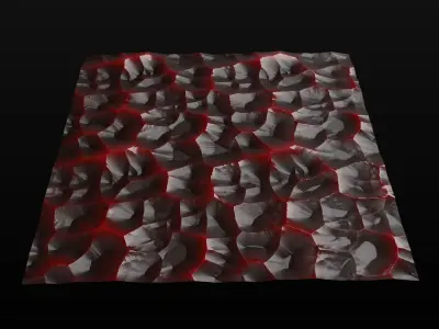 8 Stylized and Seamless Crystals PBR Materials - Set 3 Texture
