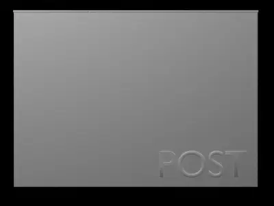 Modern Mailbox 3D model