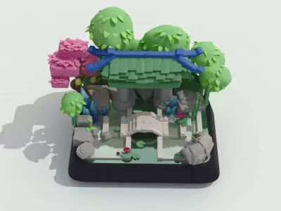 Clash Royale Arena 18 3D model
