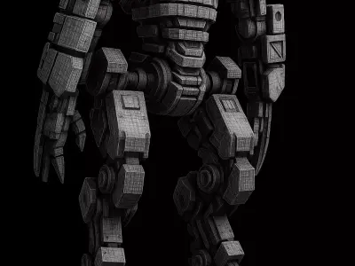  humanoid robot 3D model