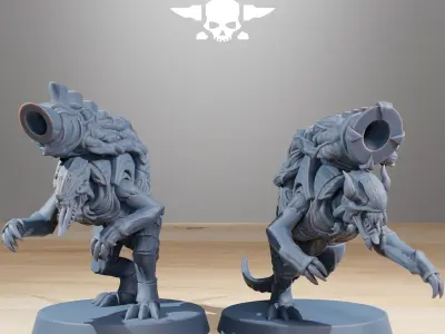 Xenarid Mortars 3D print model