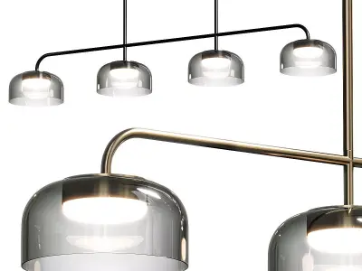 Aromas del Campo Ipon Linear Pendant Lamp 3D model
