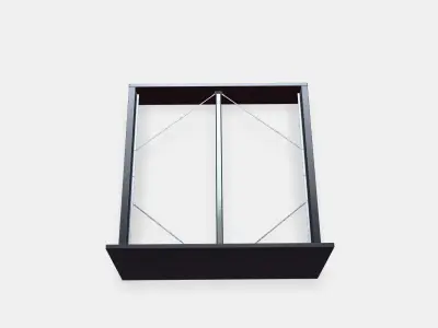 MALM Bed frame high 39 3D model