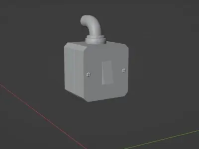 Light Switch Free low-poly 3D model