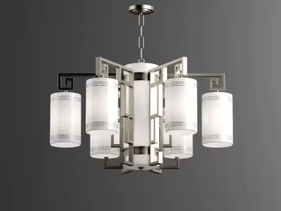 Ceiling light 3D model 100