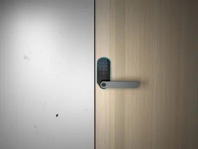 Smart Door Lock 2 3D model