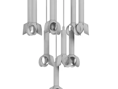  Cantenac Circular Chandelier  3D model