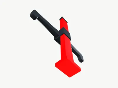 Wheel Alignment Projector 3D model