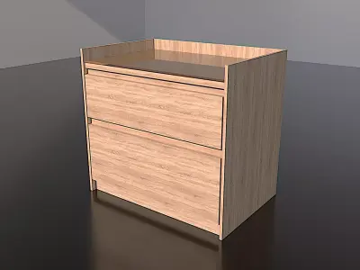 MD LAB NIGHTSTAND 00 Free low-poly 3D model