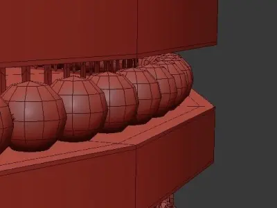 Regina Brushed Nickel 3D model