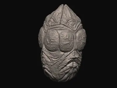 Alien- Xenomorph - Avpegg - Egg - 1 to 6 3D print model