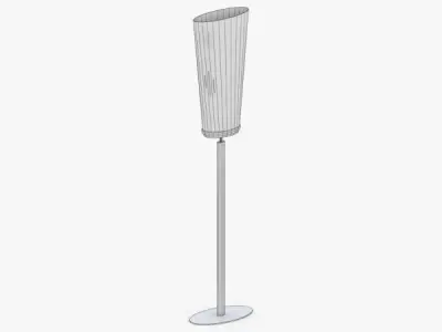 1442 - Floor Lamp Low-poly 3D model