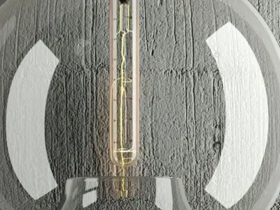 Hanging lamp 10 Loft Design 3D model