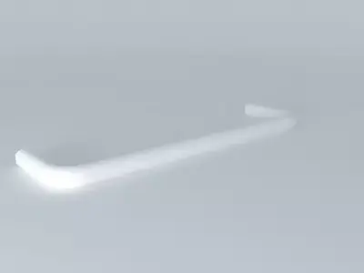 HDWDPULL4 towel bar Free 3D model