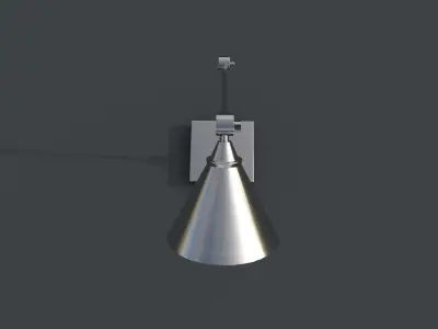 Modern Desk Lamp Low-poly 3D model