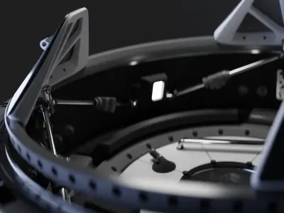 Docking adapter 3D model