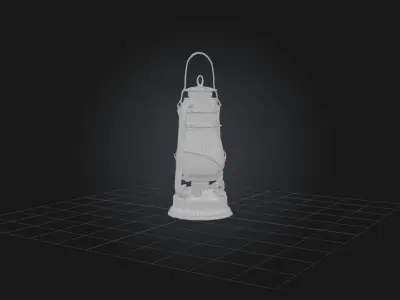 Lantern Low-poly 3D model
