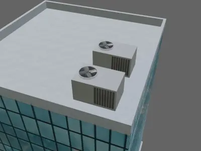Building - Skyscraper - Predio Low-poly 3D model