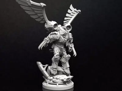 THE CROW LORD 3D print model