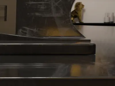 Grand Piano 1K to 8K 3D model