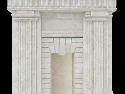 Classic Architecture Door 3D model