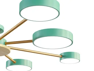 Lampatron TIDEN chandelier 3D model