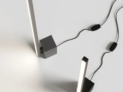 Nemo Linescapes Floor Lamp 3D model