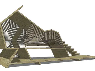 Creative Design-Holiday Cabin-022 3D model
