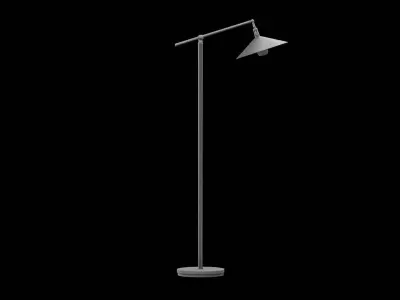 Living Room Lamp  Low-poly 3D model