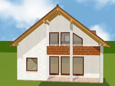 House 17 3D print model