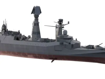 US NAVY Constellation -class frigate 3D model