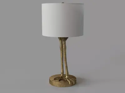 Duck Feet Table Lamp 3D model