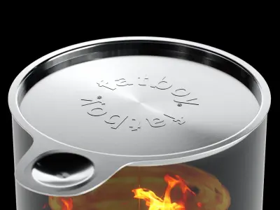 Fatboy Flamtastique Oil Lamp 3D model