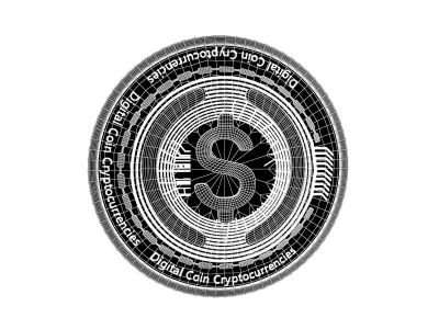 USD Coin v2 002 3D model