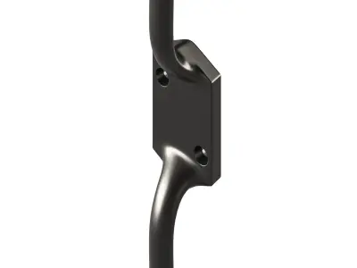 Black Window Hooks 3D model