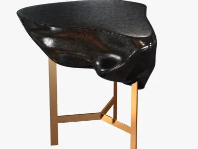 Basalt indoor coffee table by Driade 3D model