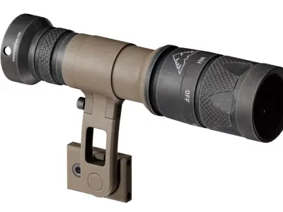 TNVC SUREFIRE HELMET MOUNTED LIGHT Low-poly 3D model