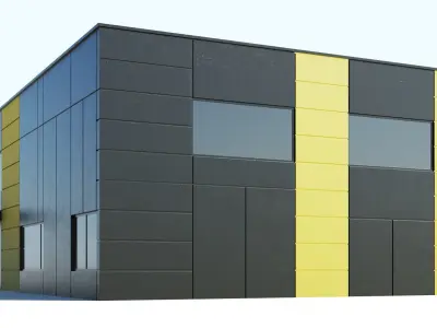 Medium Warehouse 3D model