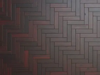 Natural Knotted Pine Wood Planks PBR Seamless Texture