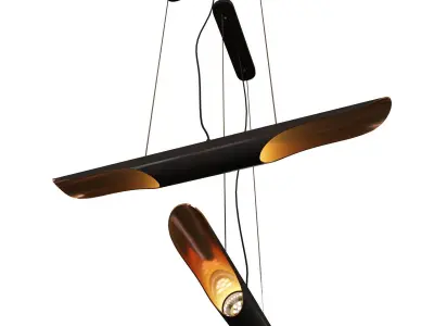 Lehome F 404 Delightfull Coltrane Chandelier 3D model