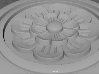 dekor ornament 3D model 40