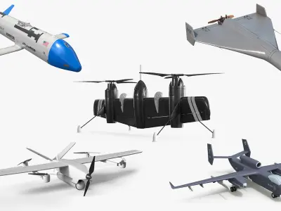  UAV Rigged for Cinema Collection 
