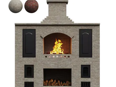 Baebque 01 3D model